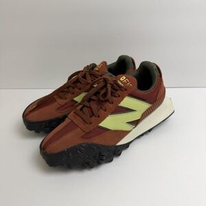 New Balance X FIGS XC-72 Athletic Shoes Womens Size 7.5 Brown Green Suede UXC72F